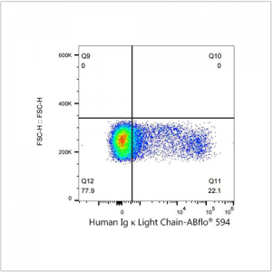 ABflo® 594 Rabbit anti-Human Ig κ Light Chain mAb (100 T)