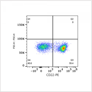 PE Rabbit anti-Mouse CD22 mAb (100 T)